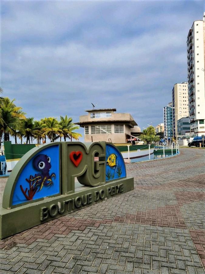 Apto Pe Na Areia Com Vista Para O Mar E Wifi Прая-Гранди Экстерьер фото